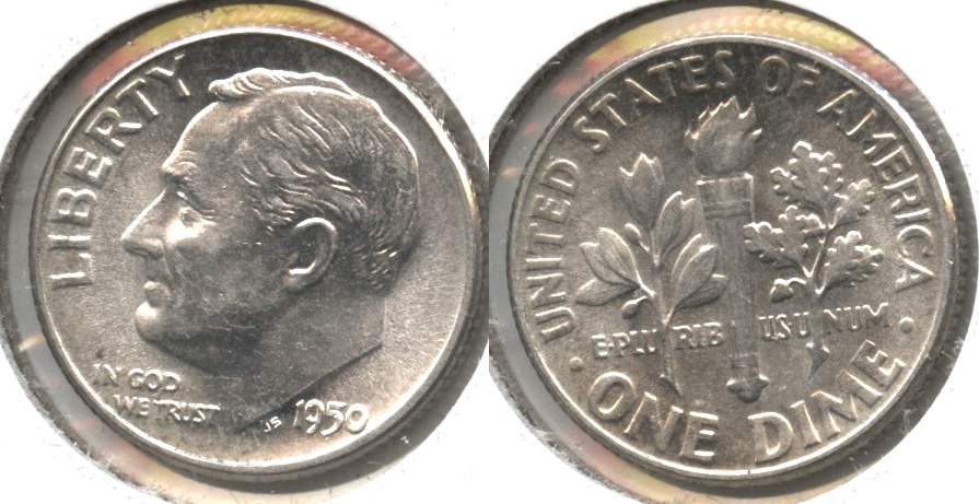 1950 Roosevelt Dime MS-63 #i
