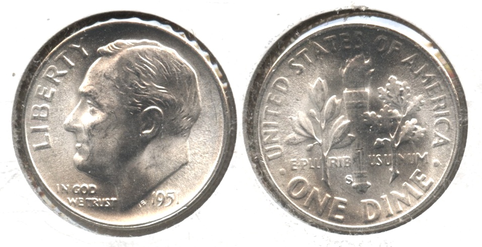 1951-S Roosevelt Dime MS-63 #b
