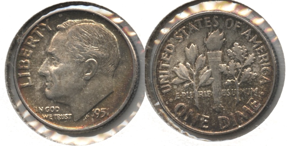1951 Roosevelt Dime MS-64 #c