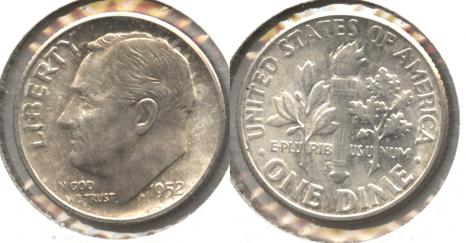 1952-S Roosevelt Dime MS-63