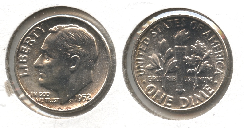 1952 Roosevelt Dime MS-63 #m