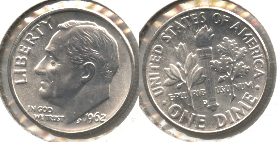 1962-D Roosevelt Dime MS-63 #a
