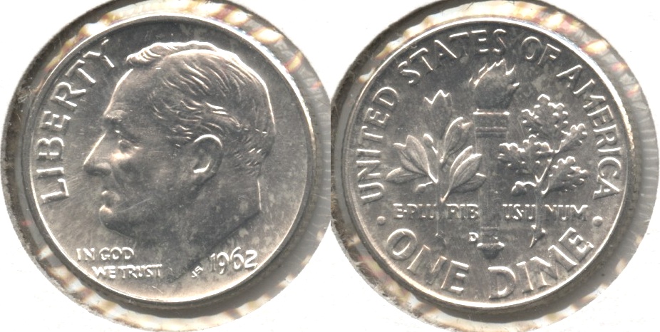 1962-D Roosevelt Dime MS-63 #g