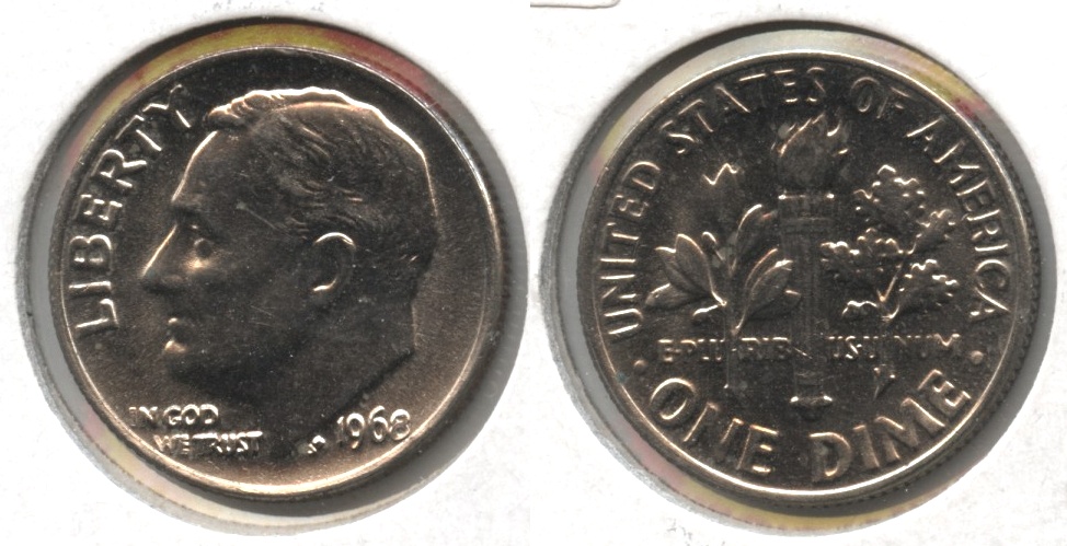 1968 Roosevelt Mint State Uncirculated