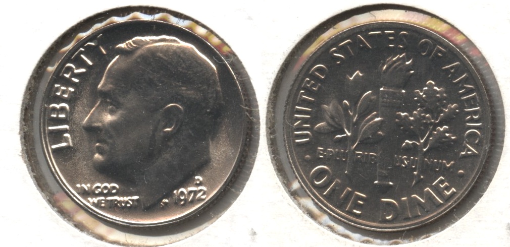 1972-D Roosevelt Mint State Uncirculated