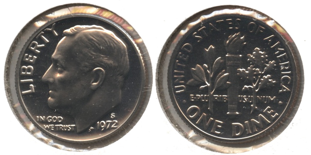 1972-S Roosevelt Dime Proof