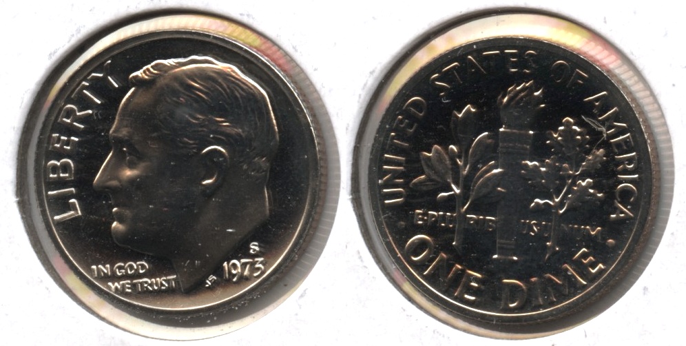 1973-S Roosevelt Dime Proof