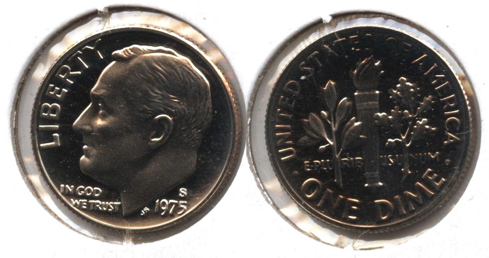 1975-S Roosevelt Dime Proof