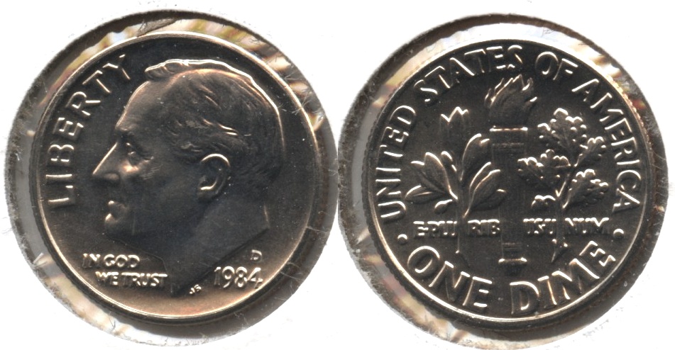 1984-D Roosevelt Mint State Uncirculated