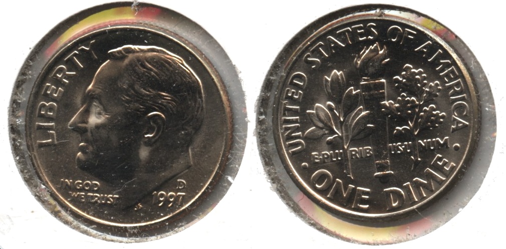 1997-D Roosevelt Mint State Uncirculated