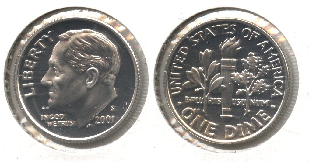 2001-S Roosevelt Dime Silver Proof