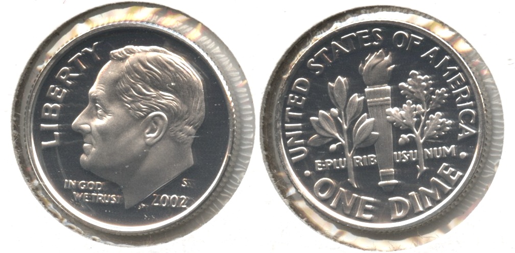 2002-S Roosevelt Dime Silver Proof