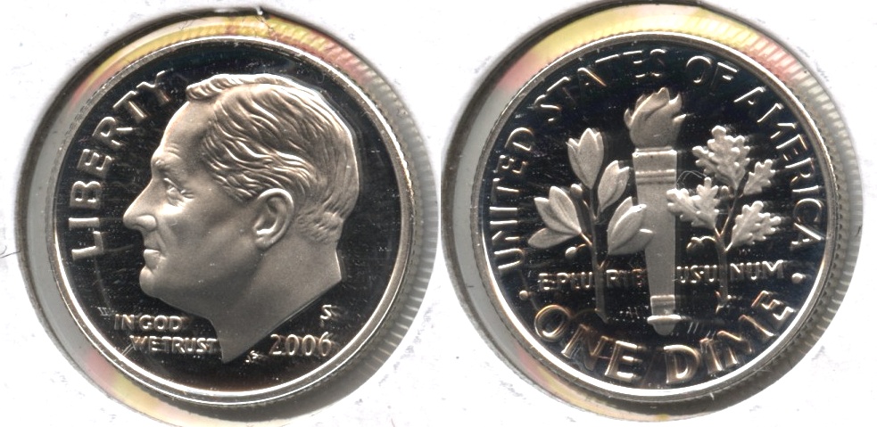 2006-S Roosevelt Dime Silver Proof