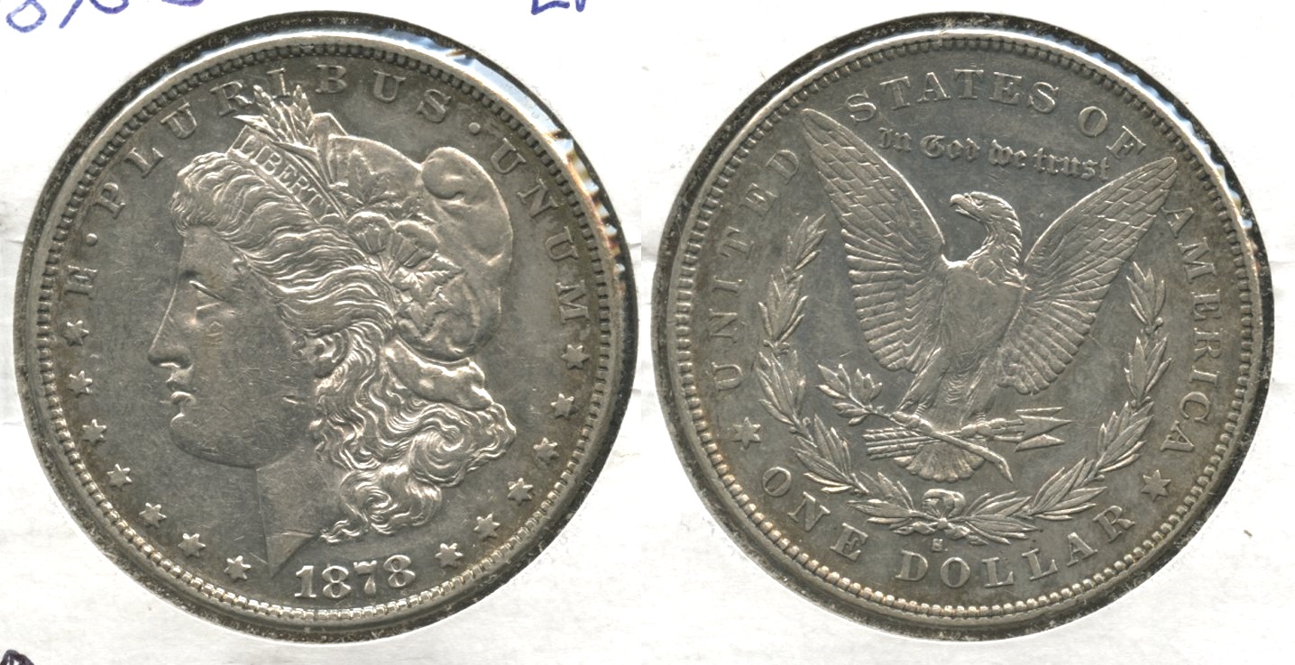 1878-S Morgan Silver Dollar EF-40 #o
