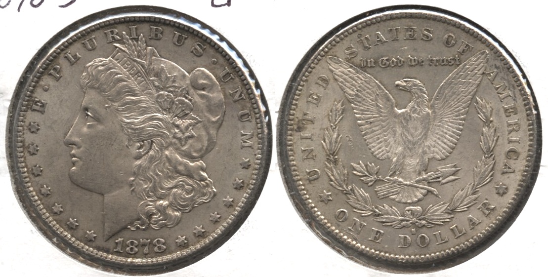 1878-S Morgan Silver Dollar EF-45 #c