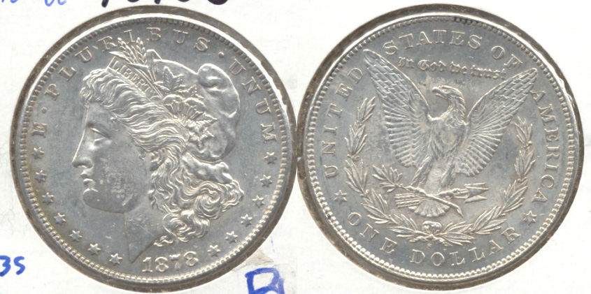 1878-S Morgan Silver Dollar MS-60 g
