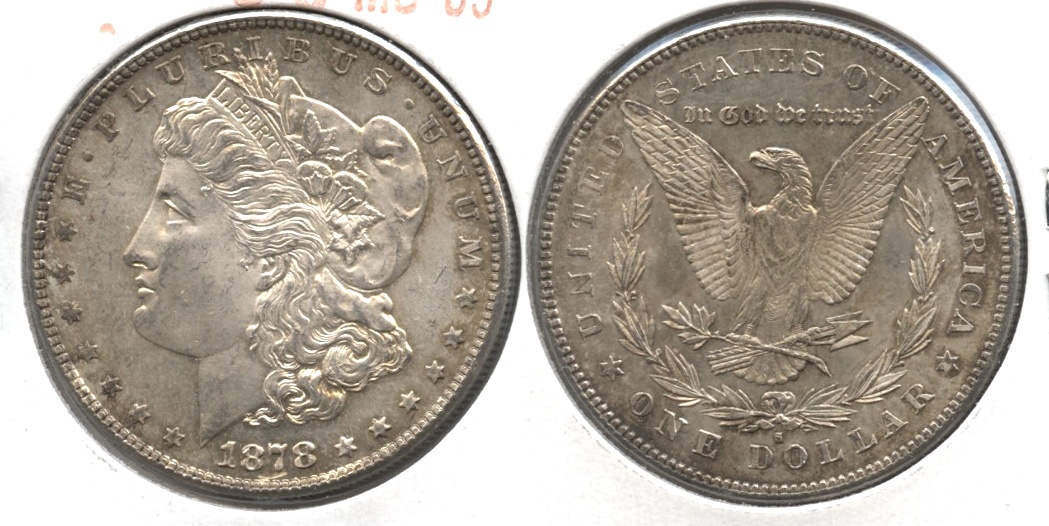 1878-S Morgan Silver Dollar MS-63