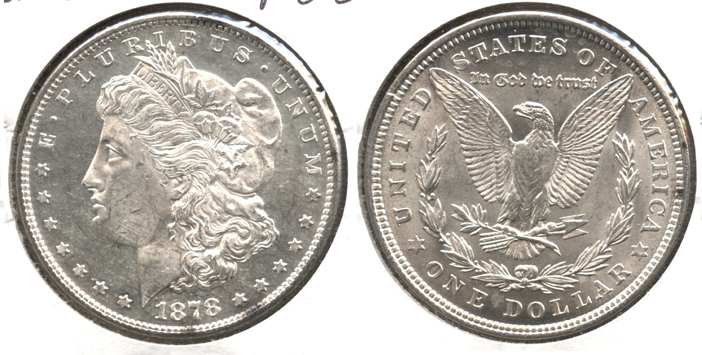 1878-S Morgan Silver Dollar MS-64 #a
