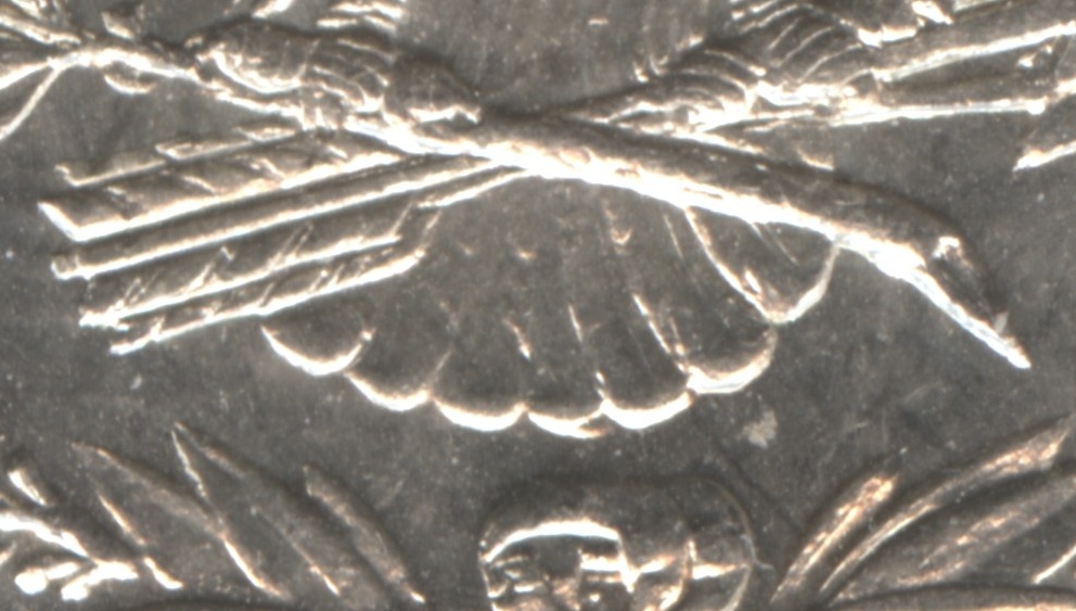 1878 Morgan Silver Dollar 7 over 8 Tailfeathers AU-55 close up