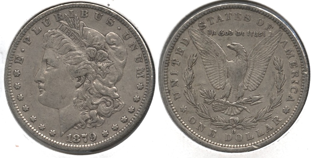 1879-O Morgan Silver Dollar EF-40 #b