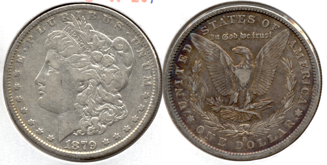 1879-O Morgan Silver Dollar Fine-15