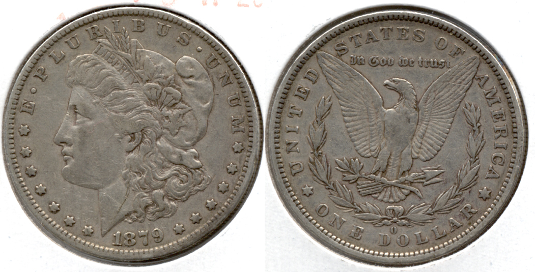 1879-O Morgan Silver Dollar VF-20 c