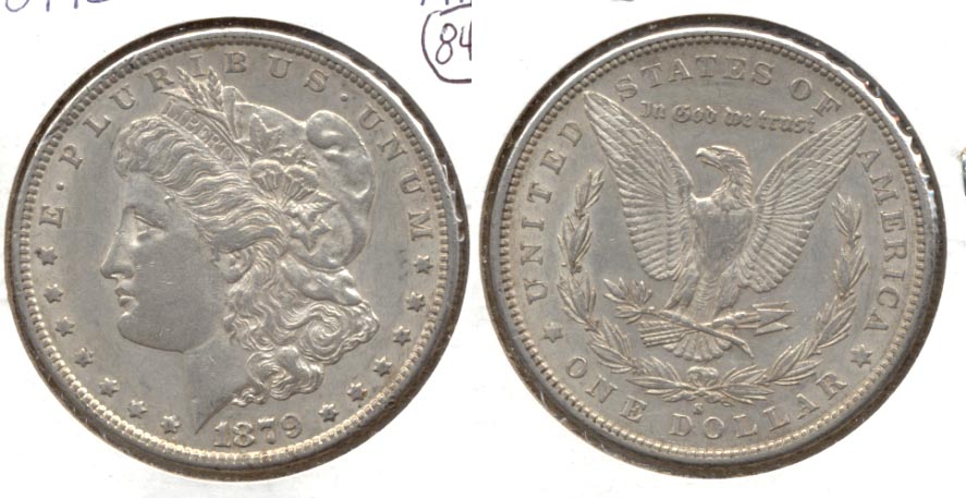 1879-S Morgan Silver Dollar EF-40