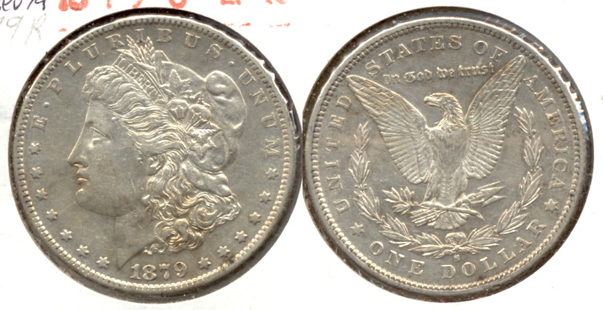 1879-S Morgan Silver Dollar EF-40 c