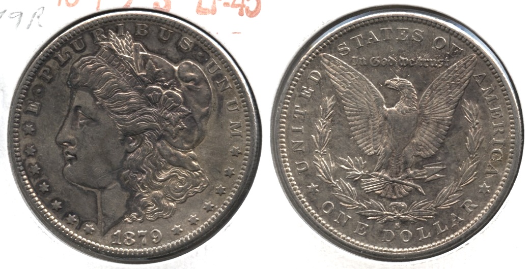1879-S Morgan Silver Dollar EF-45 c