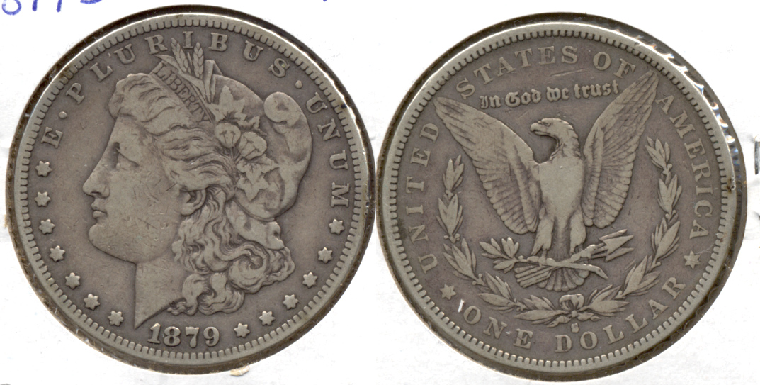 1879-S Morgan Silver Dollar Fine-12 c