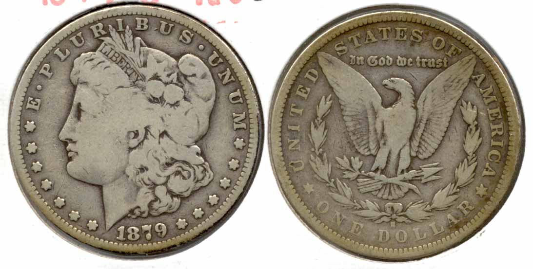 1879-S Morgan Silver Dollar Good-4