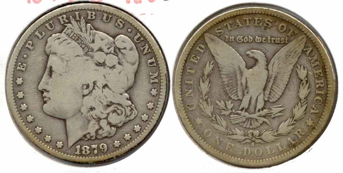 1879-S Morgan Silver Dollar Good-4