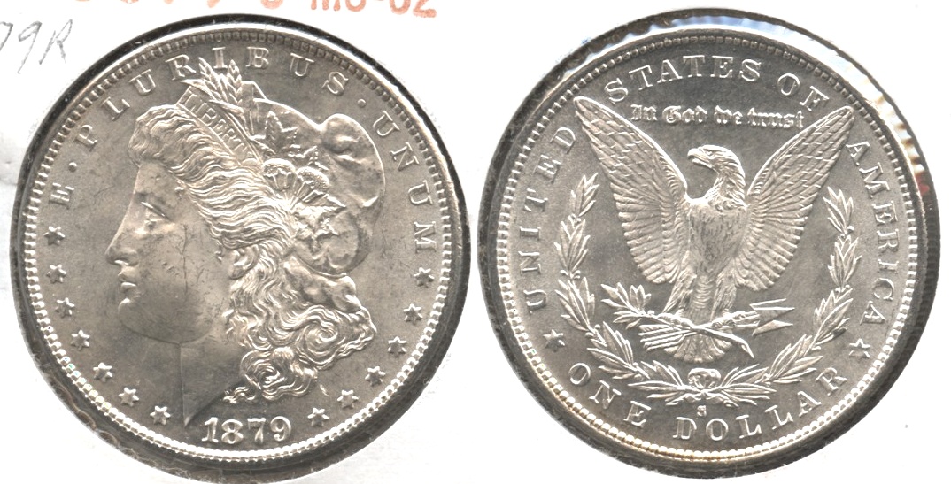 1879-S Morgan Silver Dollar MS-62 #a
