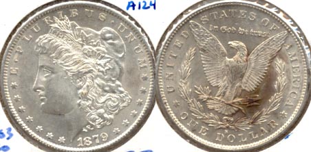 1879-S Morgan Silver Dollar MS-63