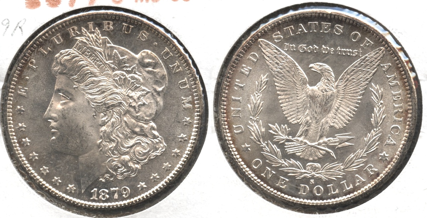 1879-S Morgan Silver Dollar MS-63 #c