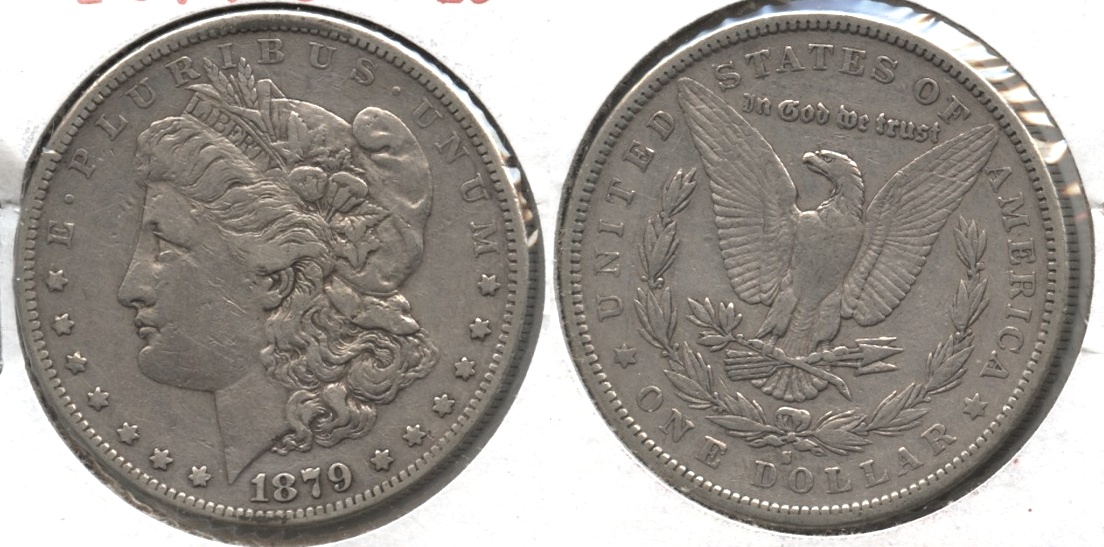 1879-S Morgan Silver Dollar VF-20 #a