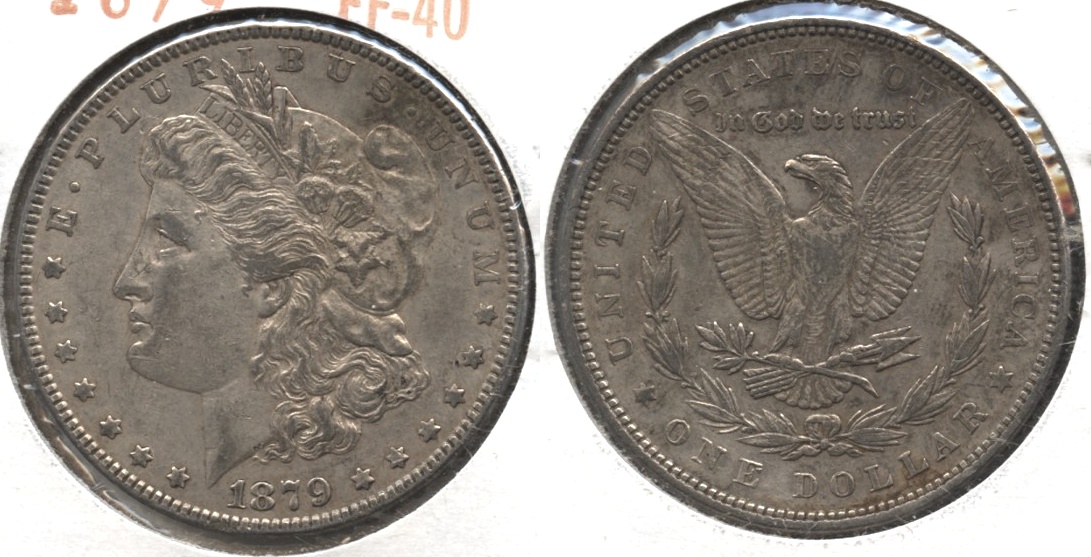 1879 Morgan Silver Dollar EF-40 #o