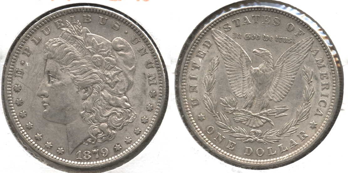 1879 Morgan Silver Dollar EF-45 #c