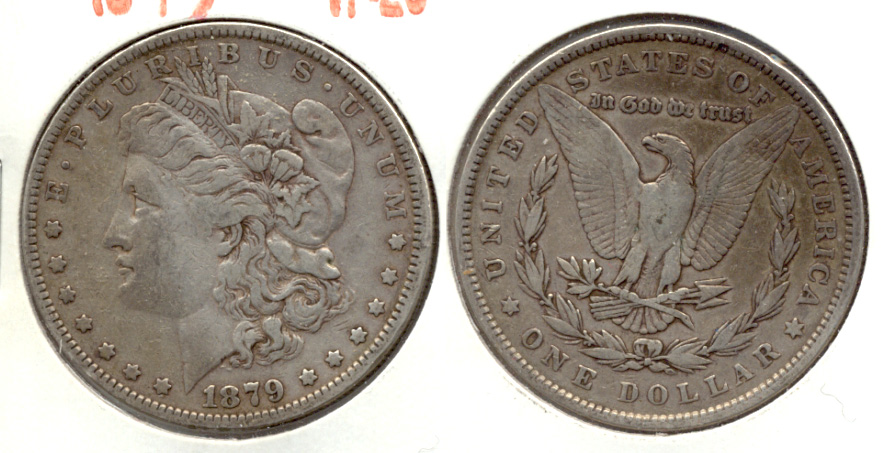1879 Morgan Silver Dollar VF-20