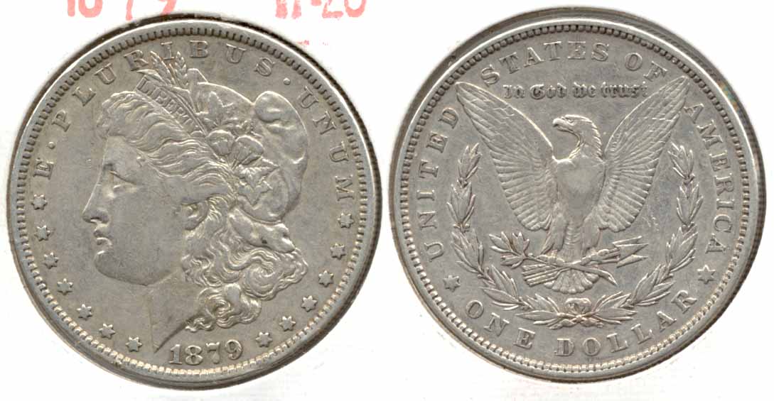 1879 Morgan Silver Dollar VF-20 c