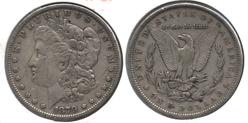 1879 Morgan Silver Dollar VF-20 j