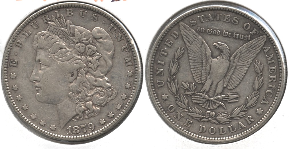 1879 Morgan Silver Dollar VF-20 #n