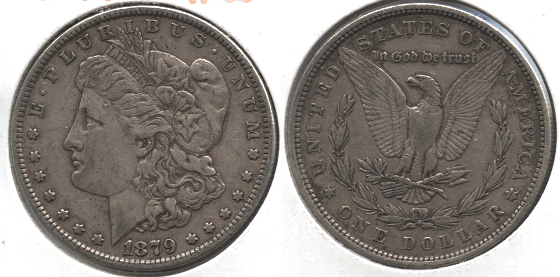 1879 Morgan Silver Dollar VF-20 #o