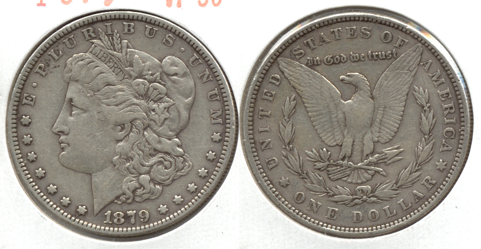 1879 Morgan Silver Dollar VF-30