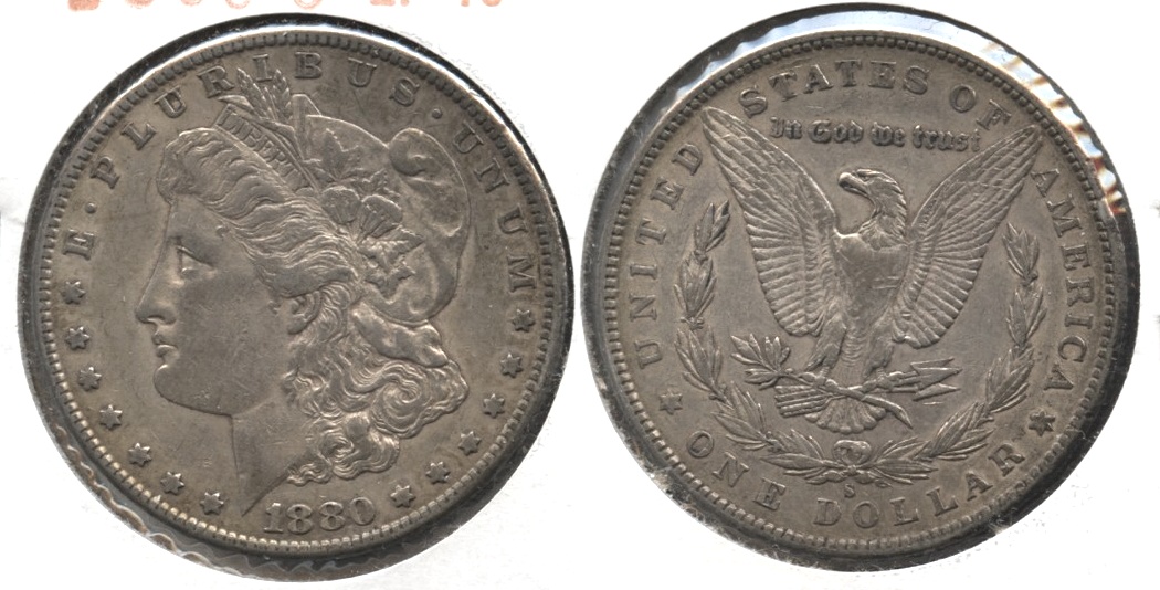 1880-S Morgan Silver Dollar EF-40 #i
