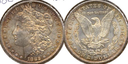 1882 Morgan Silver Dollar MS-63