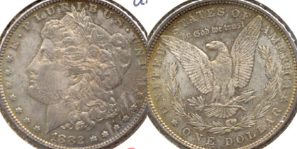 1882 Morgan Silver Dollar MS-63 a