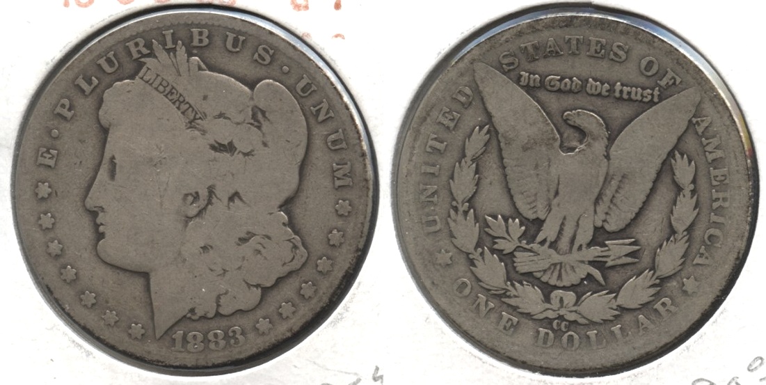 1883-CC Morgan Silver Dollar Good-4