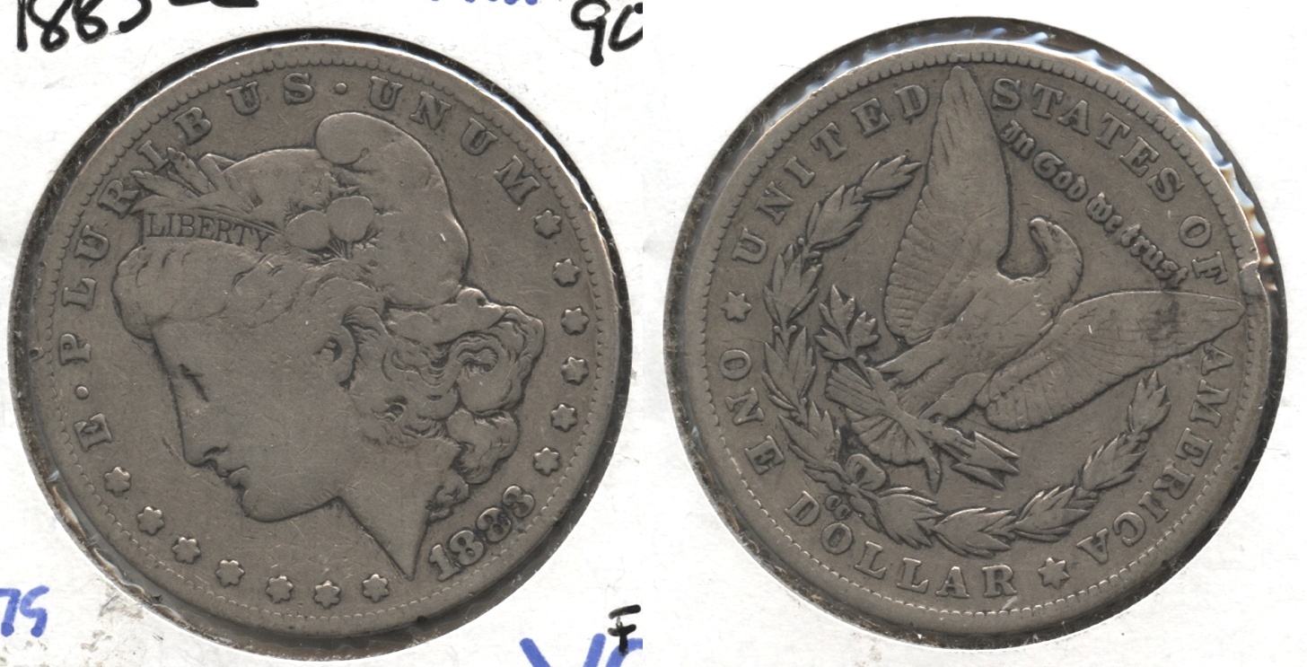 1883-CC Morgan Silver Dollar VG-8