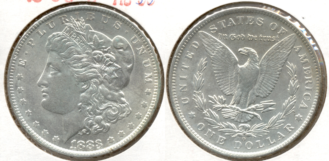 1883-O Morgan Silver Dollar AU-55 a